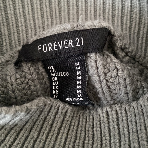 MOCK KNIT TURTLENECK - Picture 3 of 3